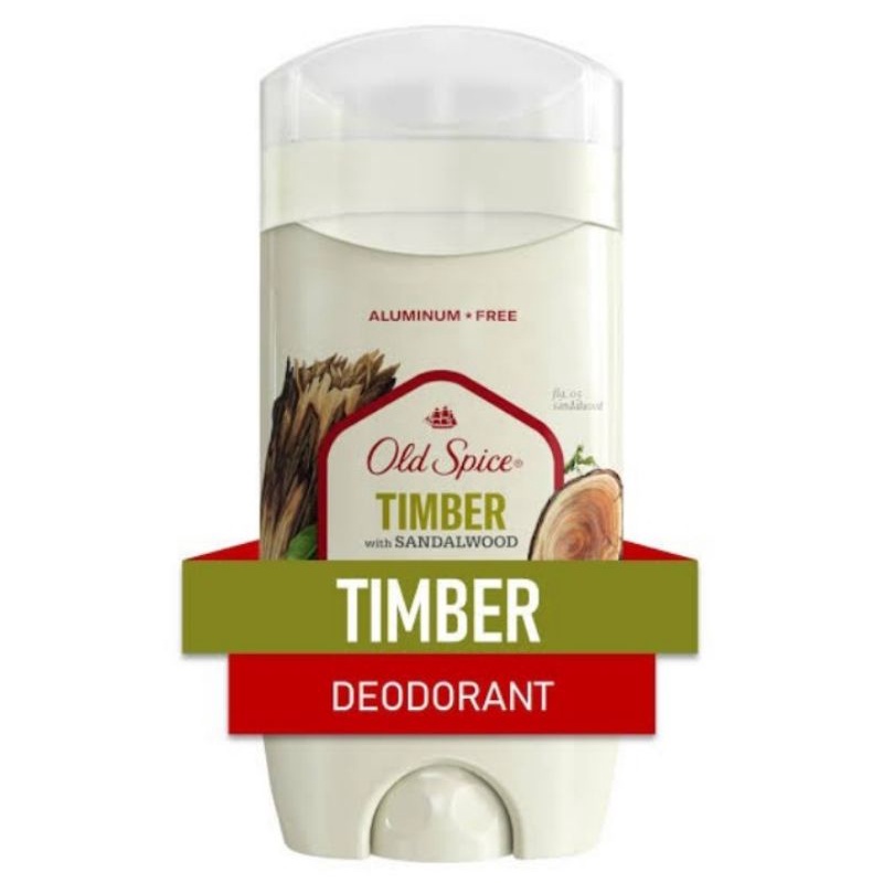 Jual Old spice deodorant Timber with Sandalwood 85g | Shopee Indonesia