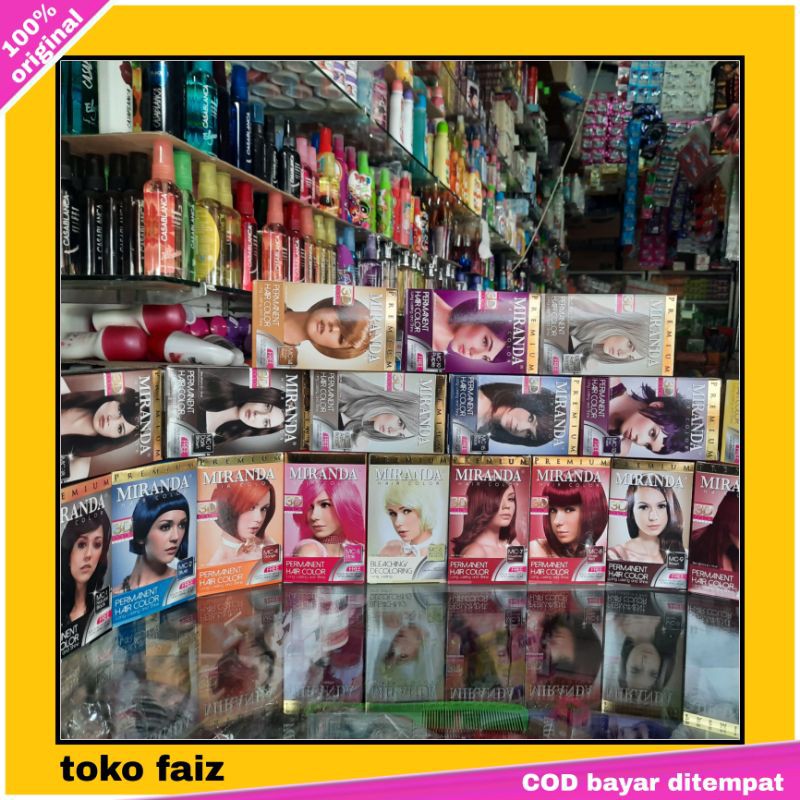 Jual Semir Rambut Miranda Bleaching / Decoloring Liquid - Semir pewarna