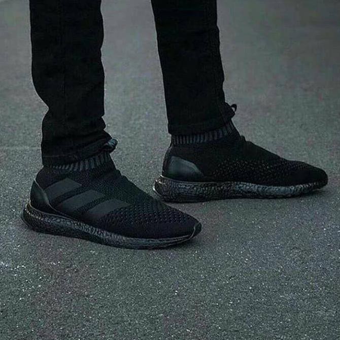 Jual Adidas Ace 16 Pure Control Ultra Boost All Black Premium Original Shopee Indonesia