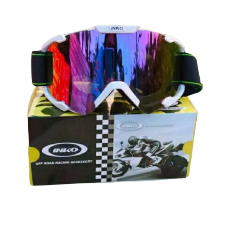 Jual KACA GOOGLE INKO KACA GOOGLE CROSS KACA HELM CROSS KACA GOOGLE ...