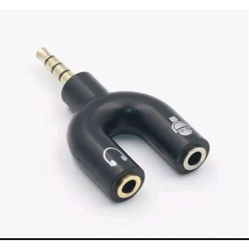 Jual Splitter U Splitter Audio Shape U 3.5mm | Shopee Indonesia