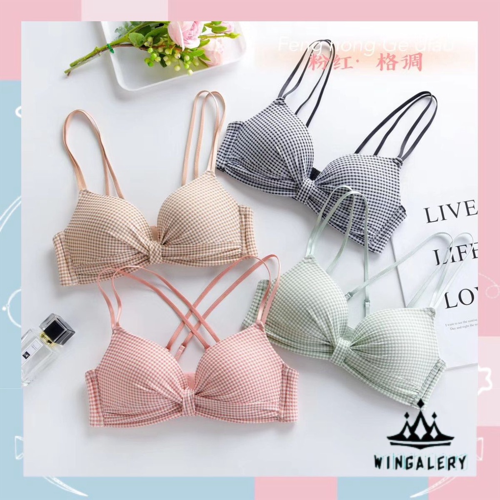 Jual WINGALERY Bra Jepang Tanpa Kawat Bra Import Premium Asian Style ...