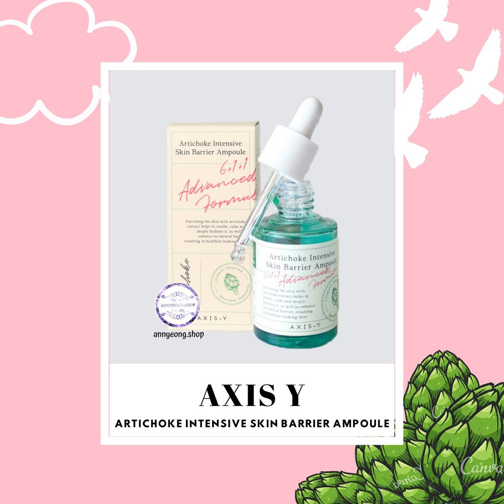 Jual AXIS Y AMPOULE ARTICHOKE INTENSIVE SKIN BARRIER / AXIS Y ARTICHOKE