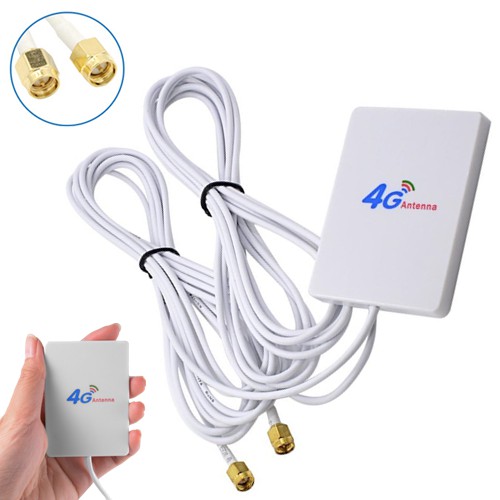Jual D-LENP Antena Modem Eksternal 3G 4G LTE 28dBi SMA Male Modem ORBIT ...