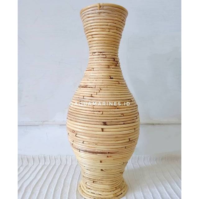 Jual POT ROTAN / VAS ROTAN 50cm | Shopee Indonesia