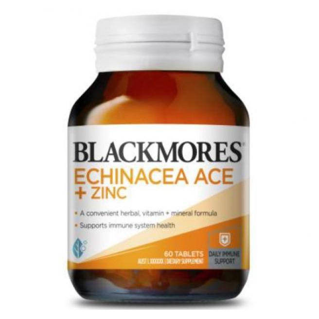 Jual Blackmores Echinacea Ace+Zinc 60 Tablets (Kesehatan Imun) Australia Shopee Indonesia