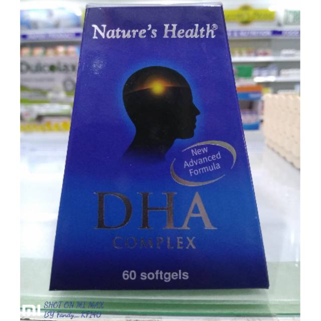 Jual Nature's Health DHA COMPLEX 500mg @60 softgels | Shopee Indonesia