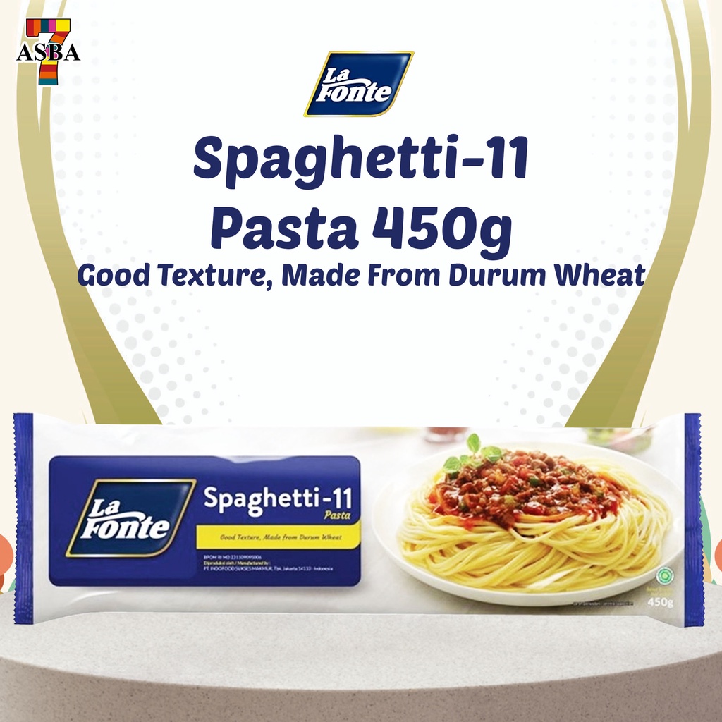 Jual LA FONTE SPAGHETTI11 450G Shopee Indonesia