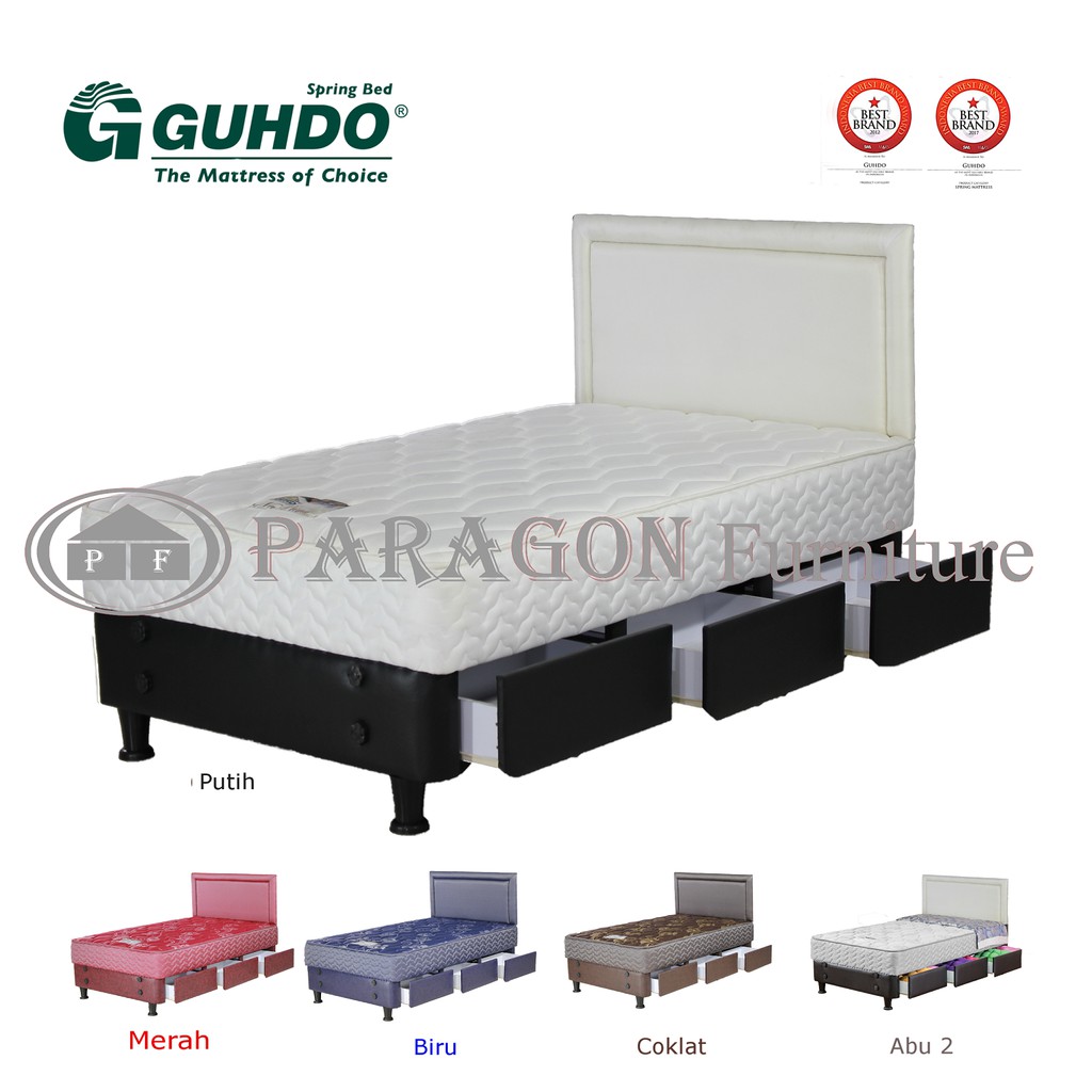 Jual Spring bed Laci New Prima 120x200 HB Prospine Full set Guhdo Shopee Indonesia