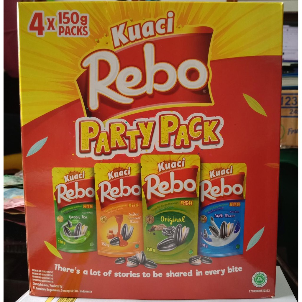 Jual KUACI REBO BOX 150G ISI 4 | Shopee Indonesia