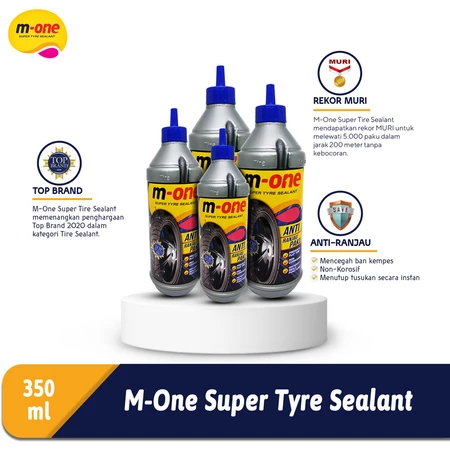 M-One Tyre Sealant / Cairan Anti Ban Bocor 350 ml