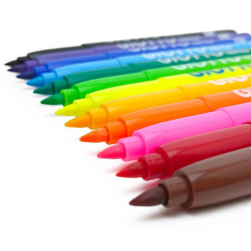 24 Pennarelli Per Tessuti Lavabili - Colori Atossici, Permanenti, Per Personalizzare Magliette, Borse, Stoffa