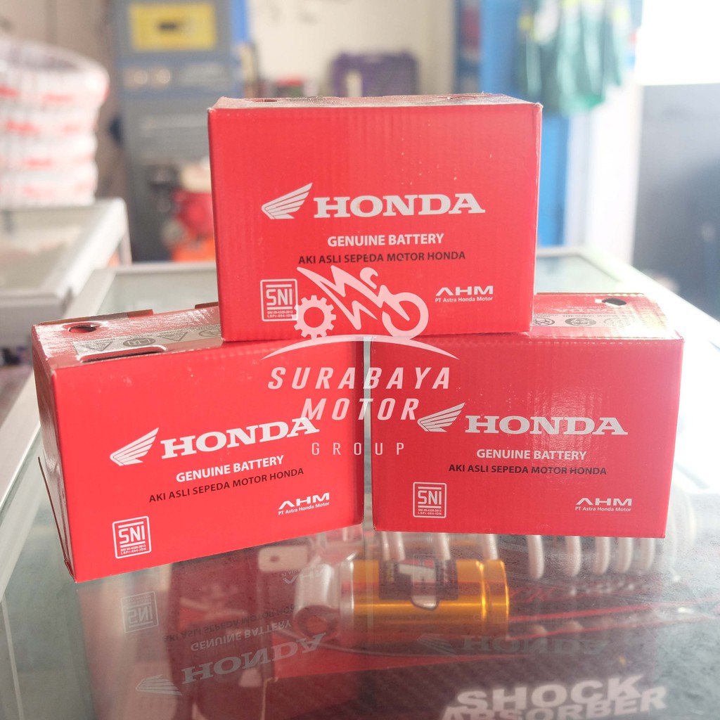Jual Aki Motor AHM GTZ5S Honda Genuine Beat Vario Scoopy FI 110