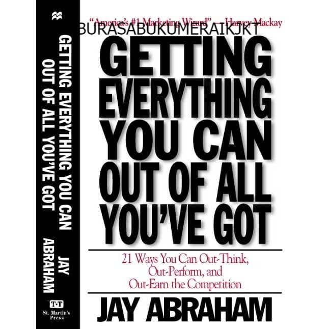 Jual Getting Everything You Can Out of All You've Got
