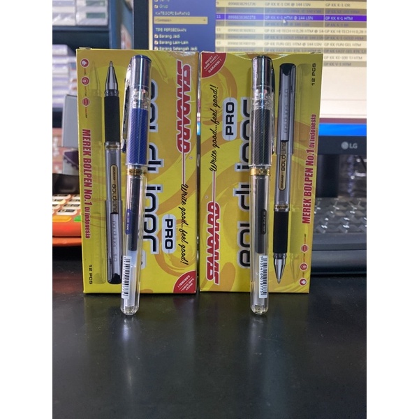 Jual Pulpen Gel Pen Standard Boldliner Pro Pcs Original