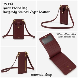 REVIEW JW PEI QUINN PHONE BAG (vegan leather) 