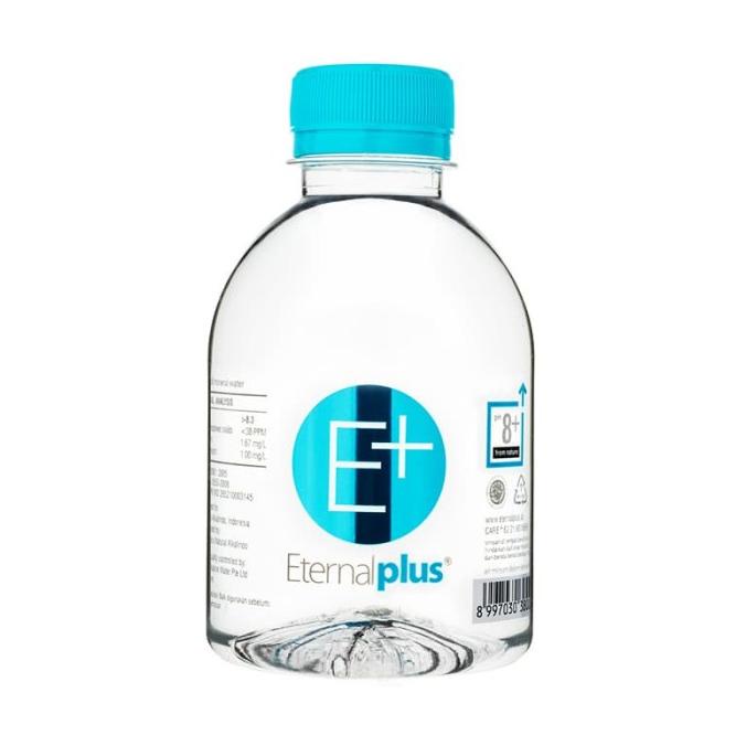 Jual Air Mineral Eternal Plus (E+) Alkaline PH 8 Water 250 Ml Shopee Indonesia