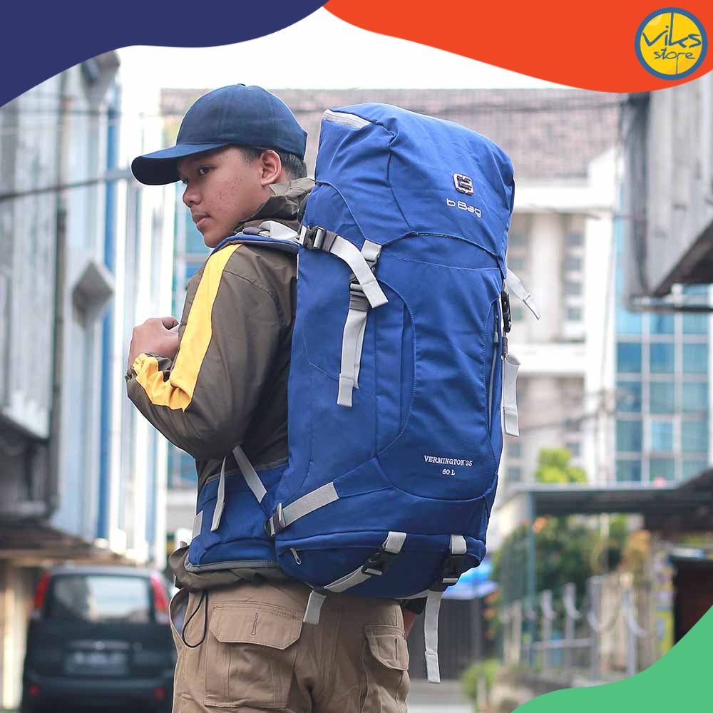 Jual Tas Ransel Carrier Gunung Adventure Hiking Outdoor Original 60L