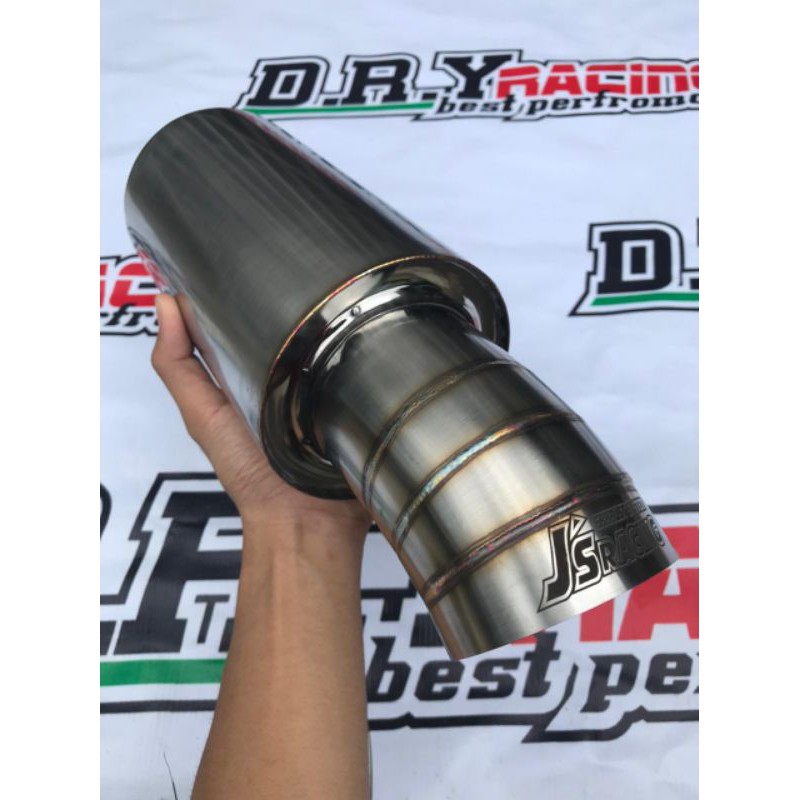Jual Knalpot mobil garang kering js racing stainless anti karat agya ...