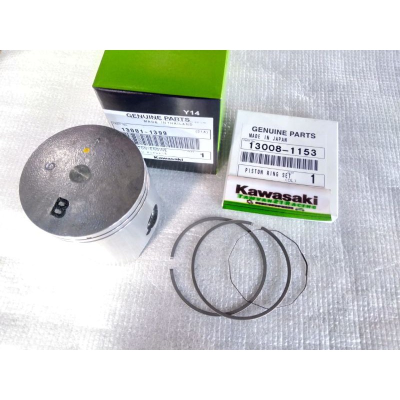 Jual PISTON SET RING SEHER B POLOS NINJA RR R SS ORIGINAL Shopee