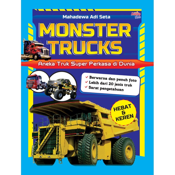 Jual Buku Monsters Trucks; Aneka Truk Super Raksasa di Dunia - Saufa ...