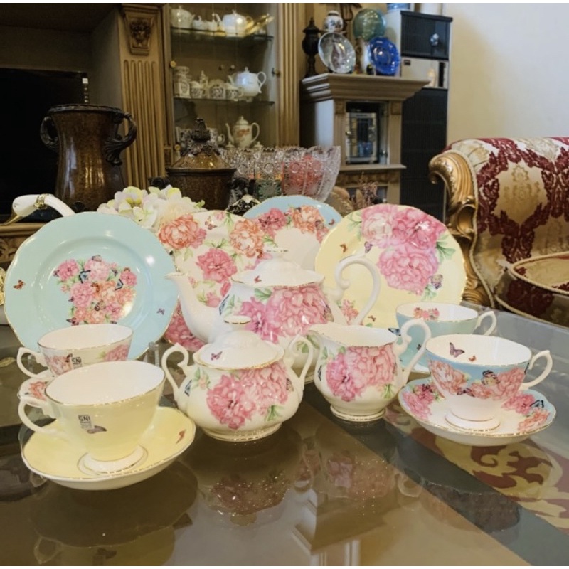 Jual Tea Pot / Tea Cup Set / Plate Cake / Royal Albert / Miranda Kerr ...