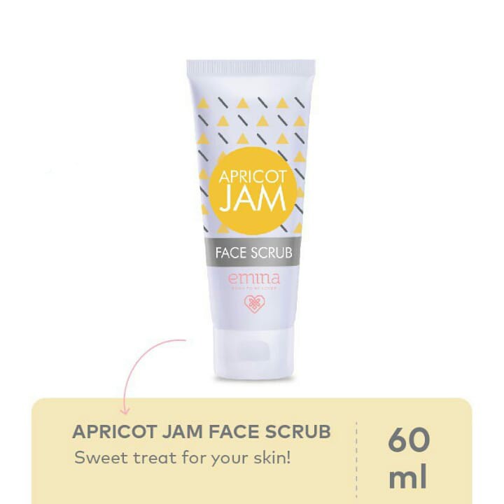 Jual Emina Apricot Jam Face Scrub 60 ml Original Shopee Indonesia