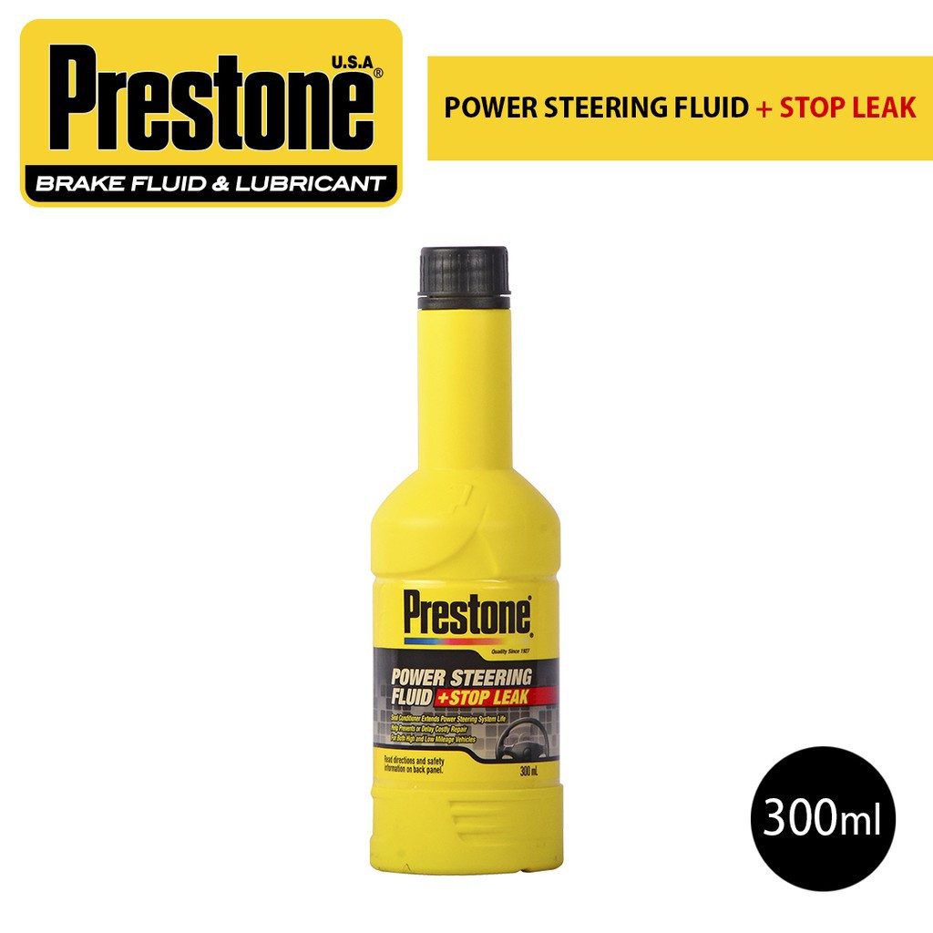 Jual Prestone Power Steering Fluid +Stop Leak 300ml Shopee Indonesia