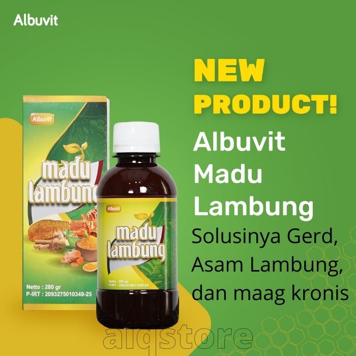 Jual Obat Asam Lambung Herbal Madu Maag Albuvit Obat Penyakit Lambung ...