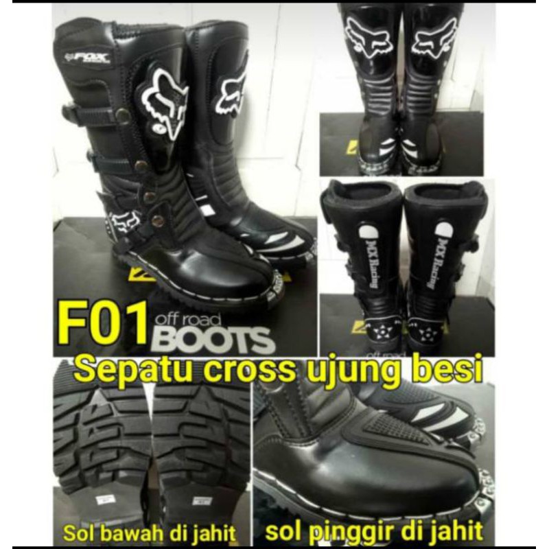 Jual sepatu cross trail ujung besi sepatu trabas sepatu adventure ...