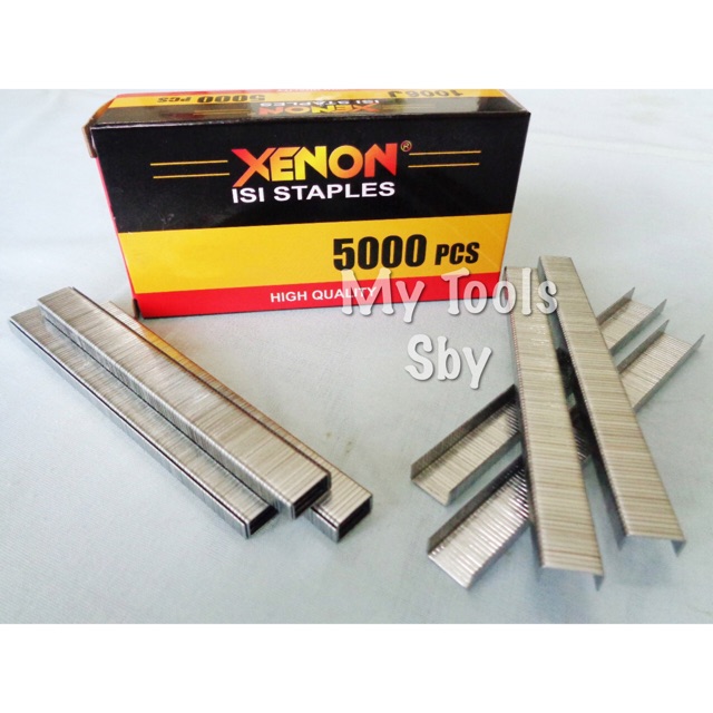 Jual Isi Staples / Stapler 3 in 1 Refill Xenon ukuran 1006J / 1008J ...