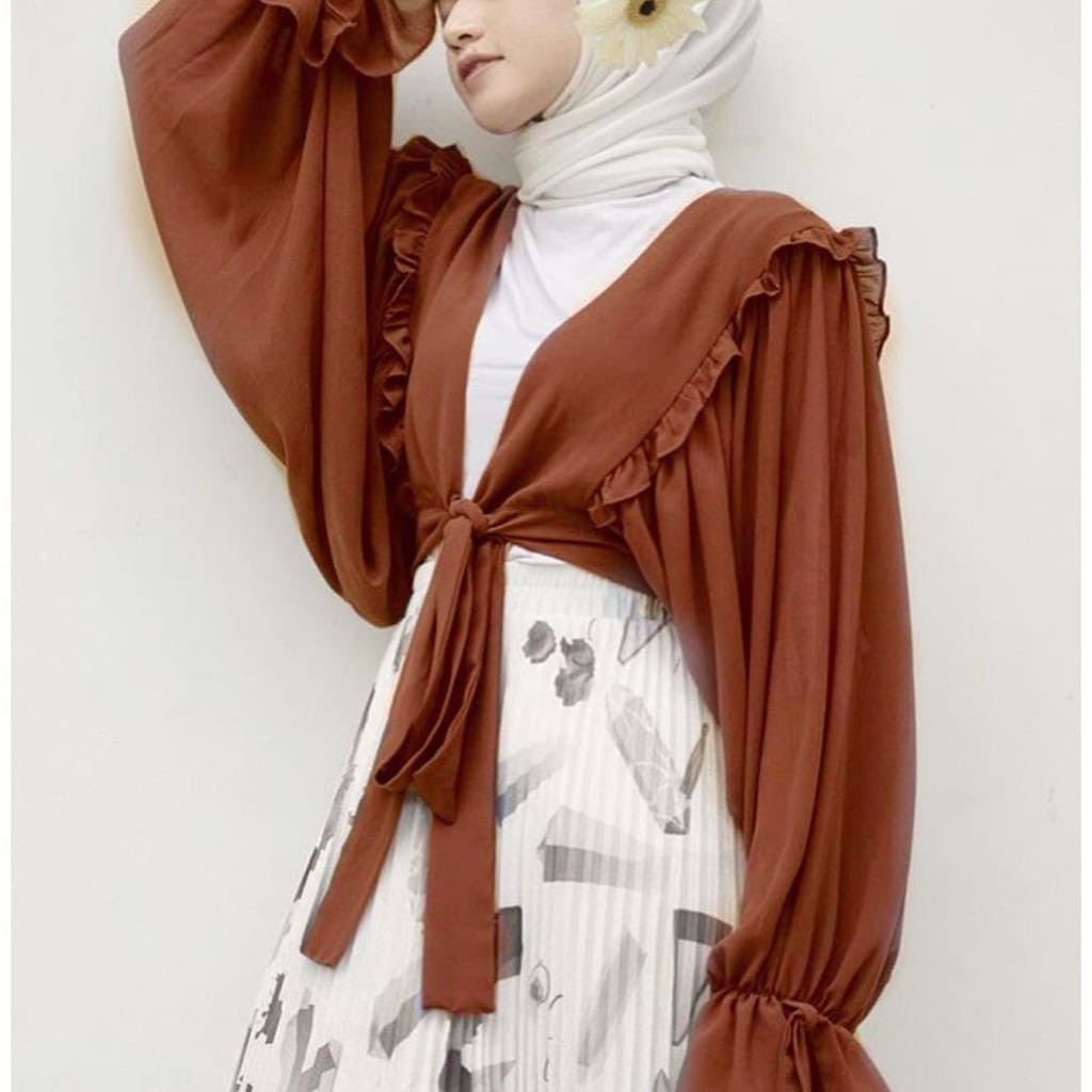 Jual APRILIA CARDI - Baju Model Cardigan Wanita | Shopee Indonesia