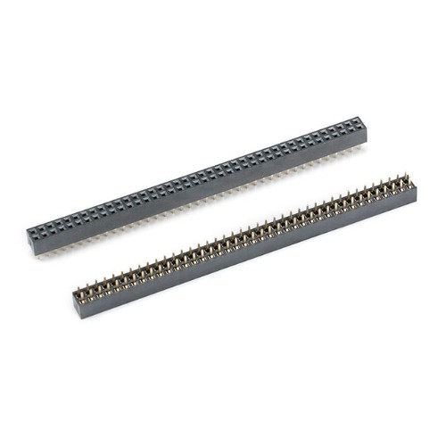 Jual 2X40 Pin p 80P 2.54mm Double Row Female Straight Pin Header 2x40p ...