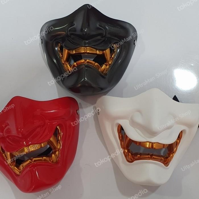 Jual Masker Topeng Motor Hanya Mask Cosplay Samurai Ghost Of Tsushima