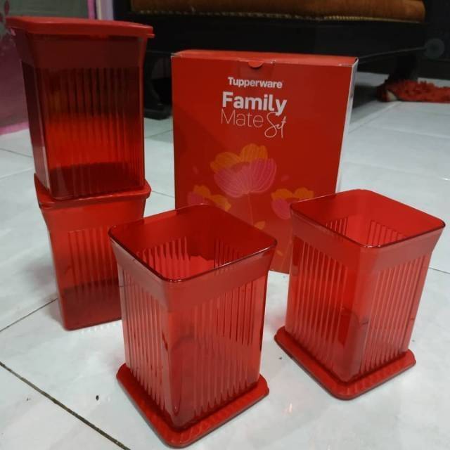 Jual Tupperware family mate set (4pcs) | Shopee Indonesia