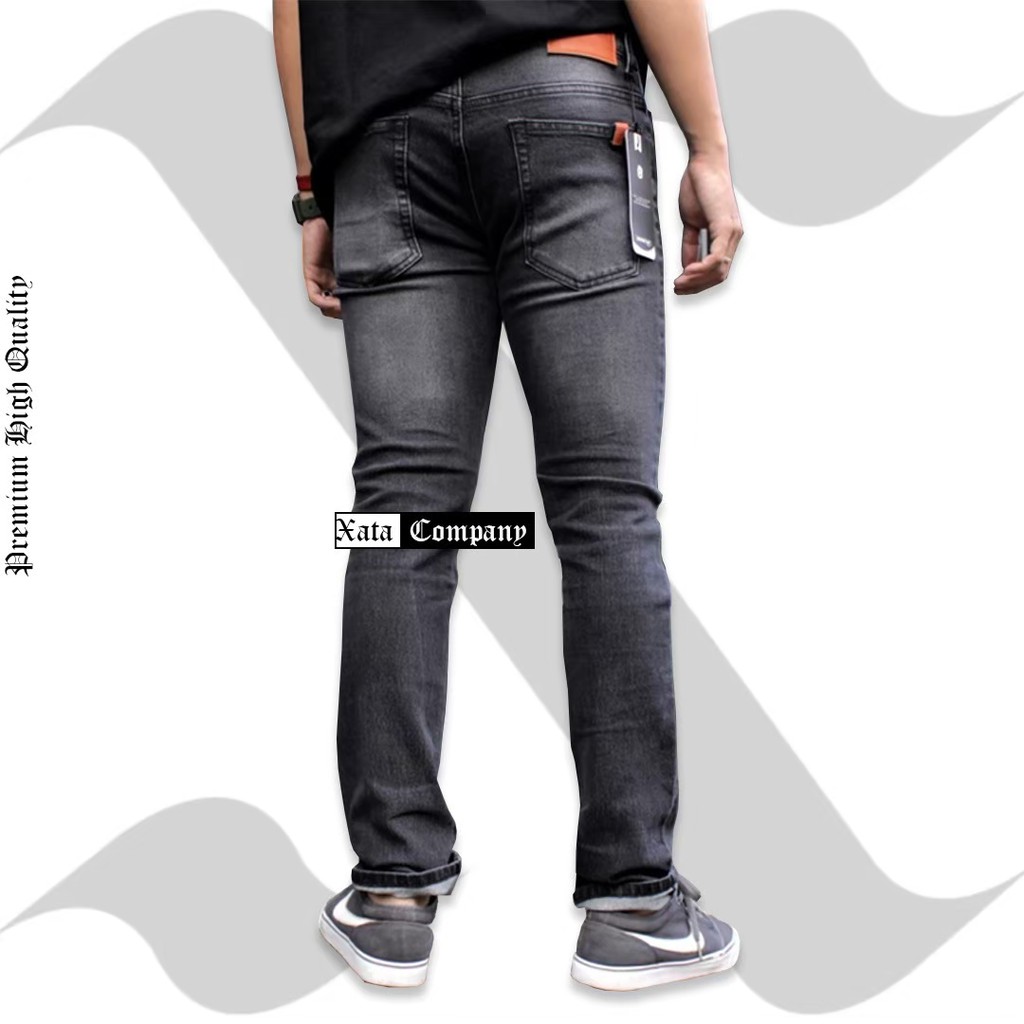 Jual Xata Celana Jeans Pria Slim Fit Stretch Blackjazz Original Blackfield Shopee Indonesia