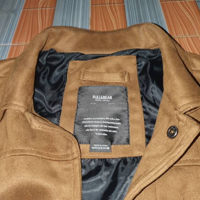 Pull and bear hot sale suede jacket