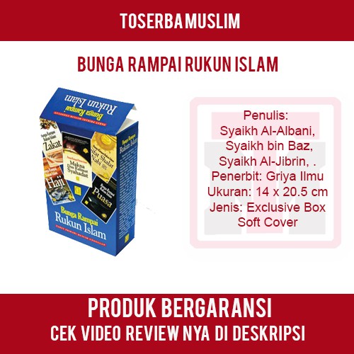 Jual Bunga Rampai Rukun Islam (Paket box exclusive: 5 buku) | Shopee ...