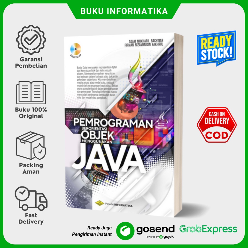 Jual Buku Pemrograman Berorientasi Objek Menggunakan Java | Shopee ...