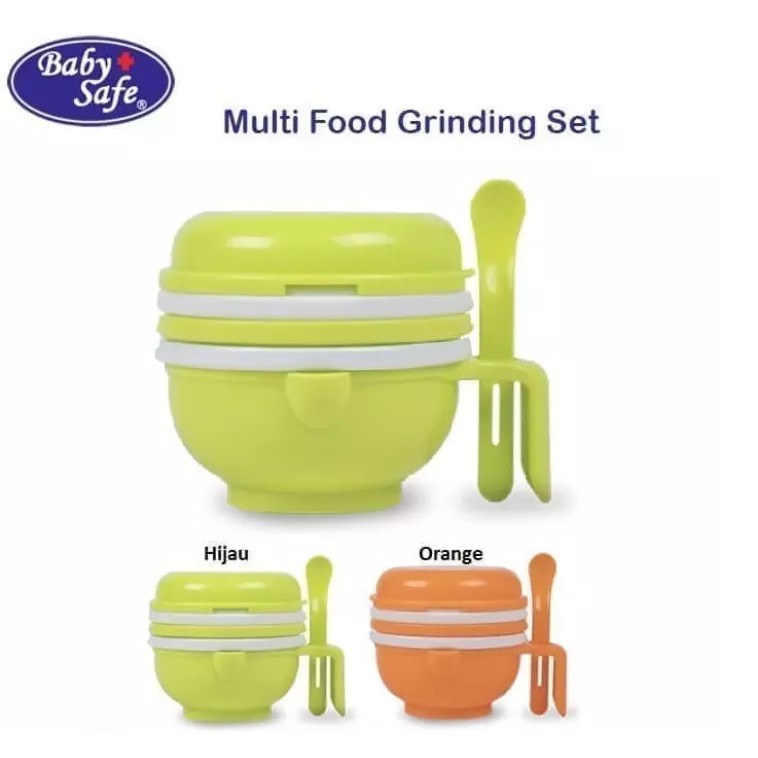 Jual Baby Safe Multi Food Grinding Set /Penghalus makanan Bayi | Shopee ...