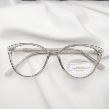 Frame KacamaTa Wanita CeweK Cat Eye 608 Lensa Minus Plus Cylinder Anti Radiasi BluEray