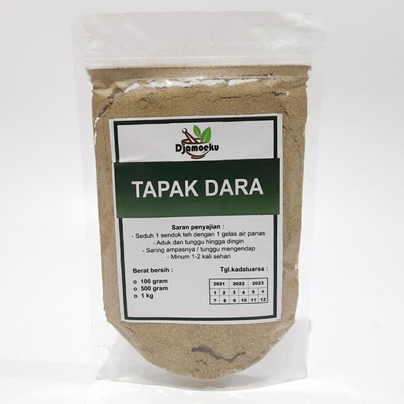 Periwinkle Leaf Powder 100g Natural Herbal Botanical Ingredient Tapak Dara