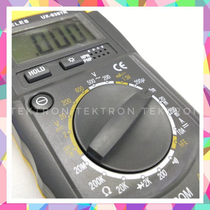 Jual Multimeter digital merk Heles UX838TR AVO meter UX838TR UX 838 TR