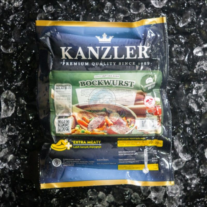 Jual Kanzler Sosis Bockwurst 360gr | Shopee Indonesia