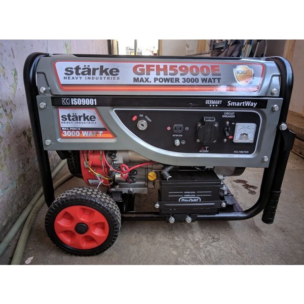 Jual Genset Generator Listrik Bensin STARKE Tipe GFH 5900 E ( 3000 Watt ...