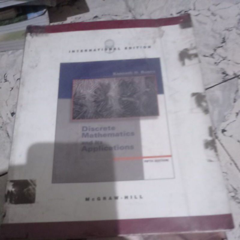 Jual Buku Discrete mathematics and its aplications | Shopee Indonesia