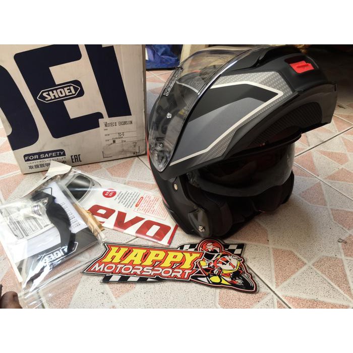 Jual HELM MODULAR SHOEI NEOTEC 2 SILVER BLACK MATT EUROFIT DOT | Shopee ...