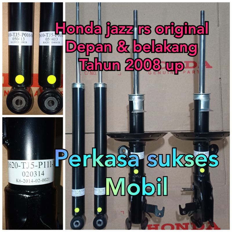 Jual Shockbreaker Absorber Honda Jazz S Rs Ge Depan Belakang Tahun