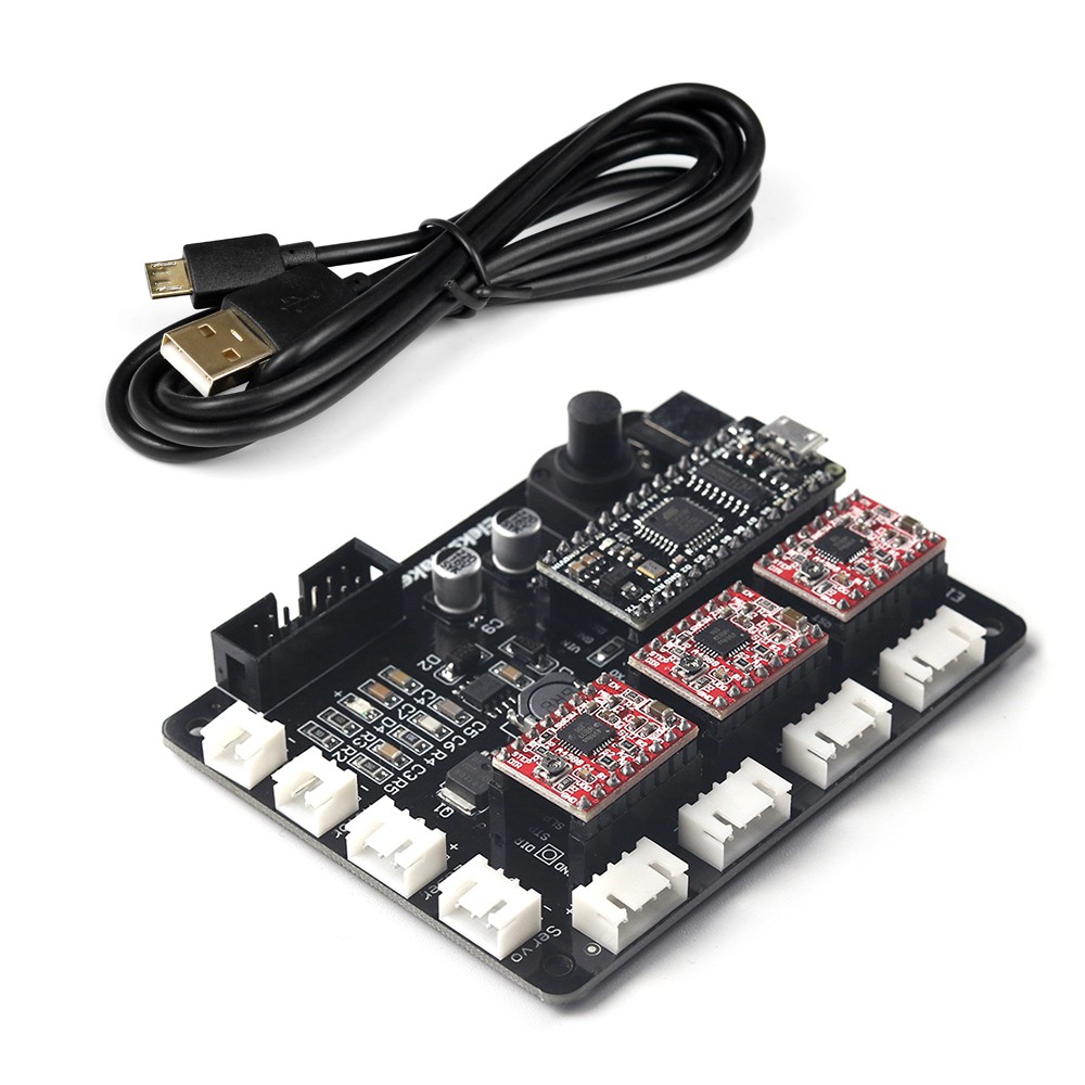Jual IMPORT XYZ 3 Axis Stepper Motor Driver Controller Board Control ...