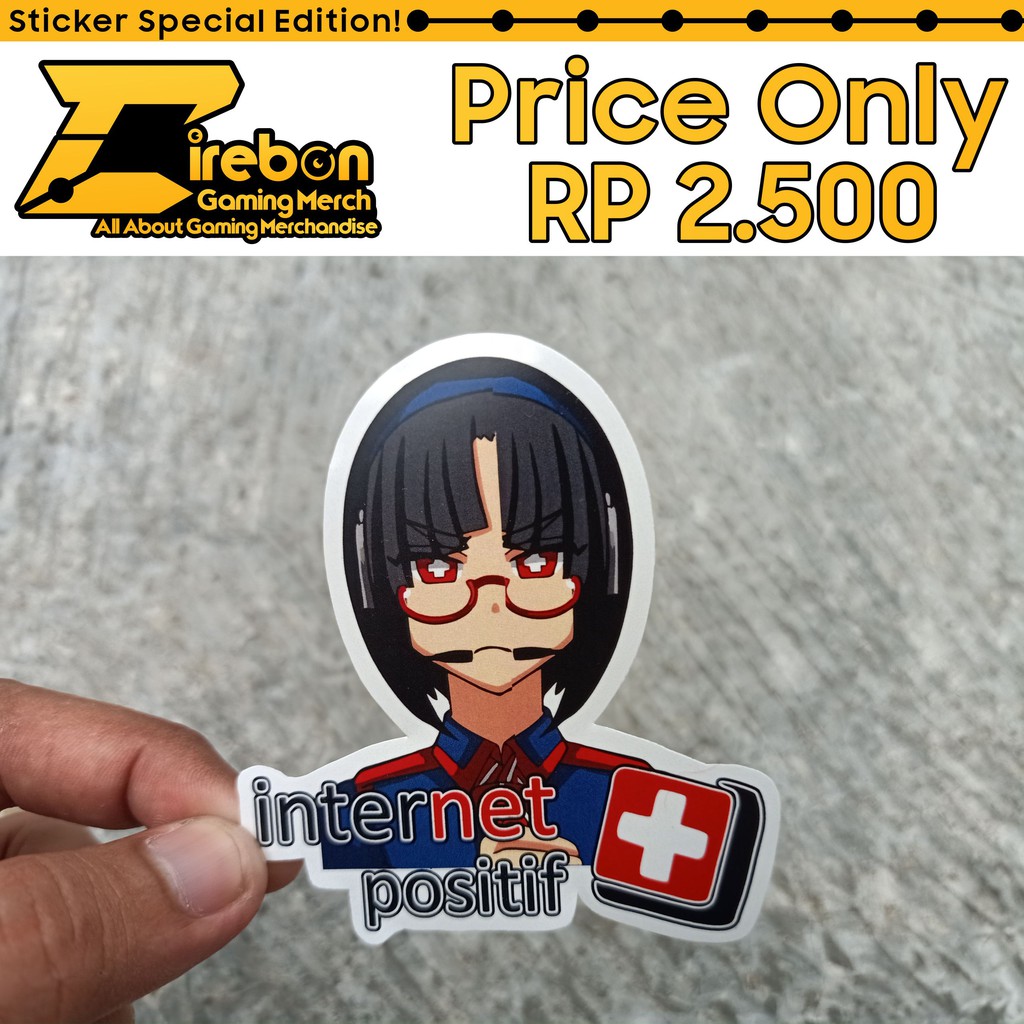 Jual Sticker Stiker Ipo Chan Internet Positif | Shopee Indonesia